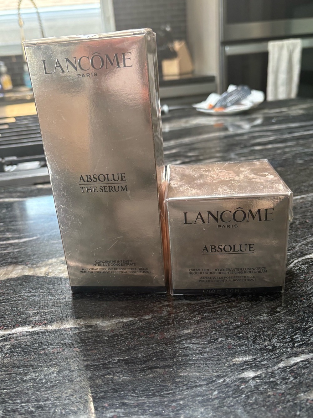 Lancôme Serum and cream